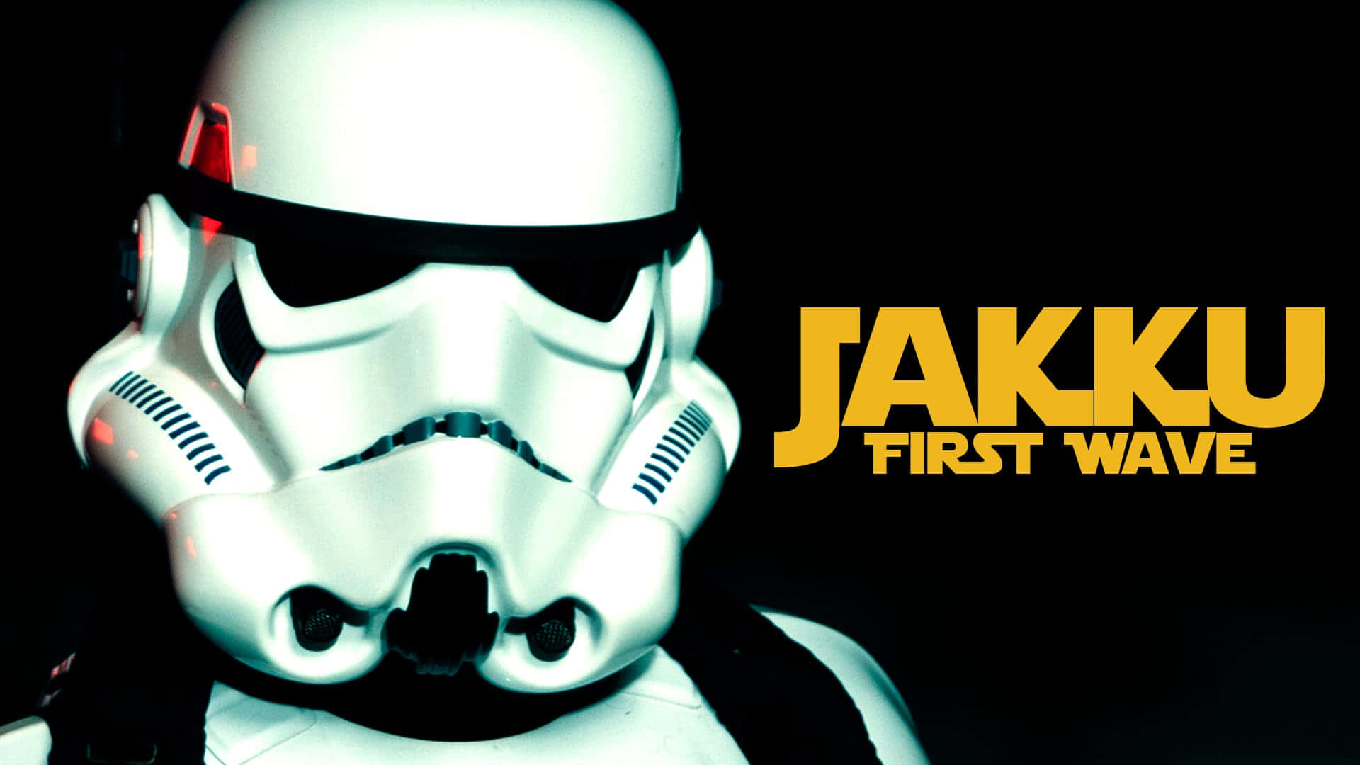 Jakku, white stormtrooper helmet, glowing red accents, Full HD Desktop Wallpaper