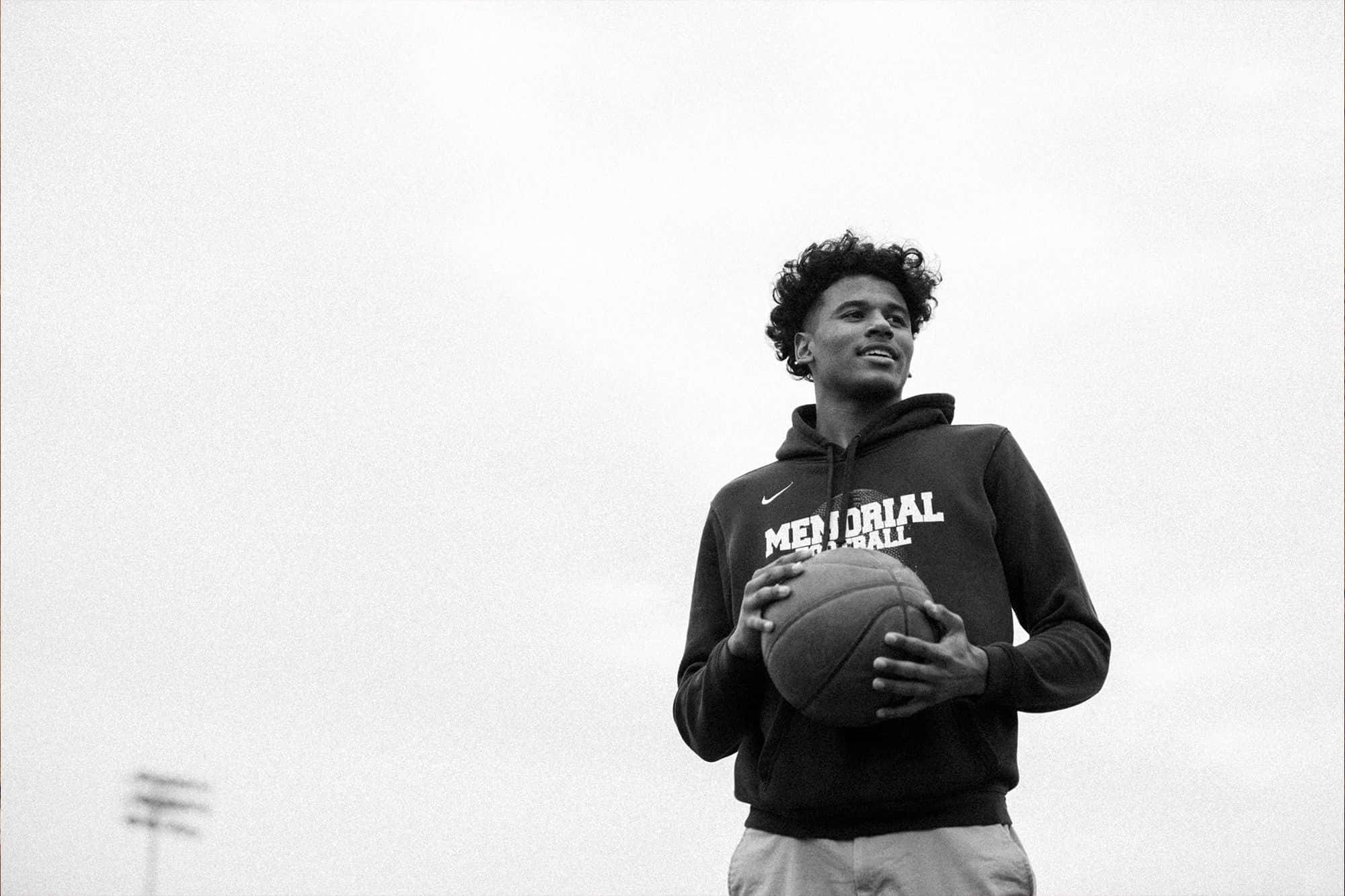 Jalen Green, basketball player, hoodie, Full HD Desktop Wallpaper