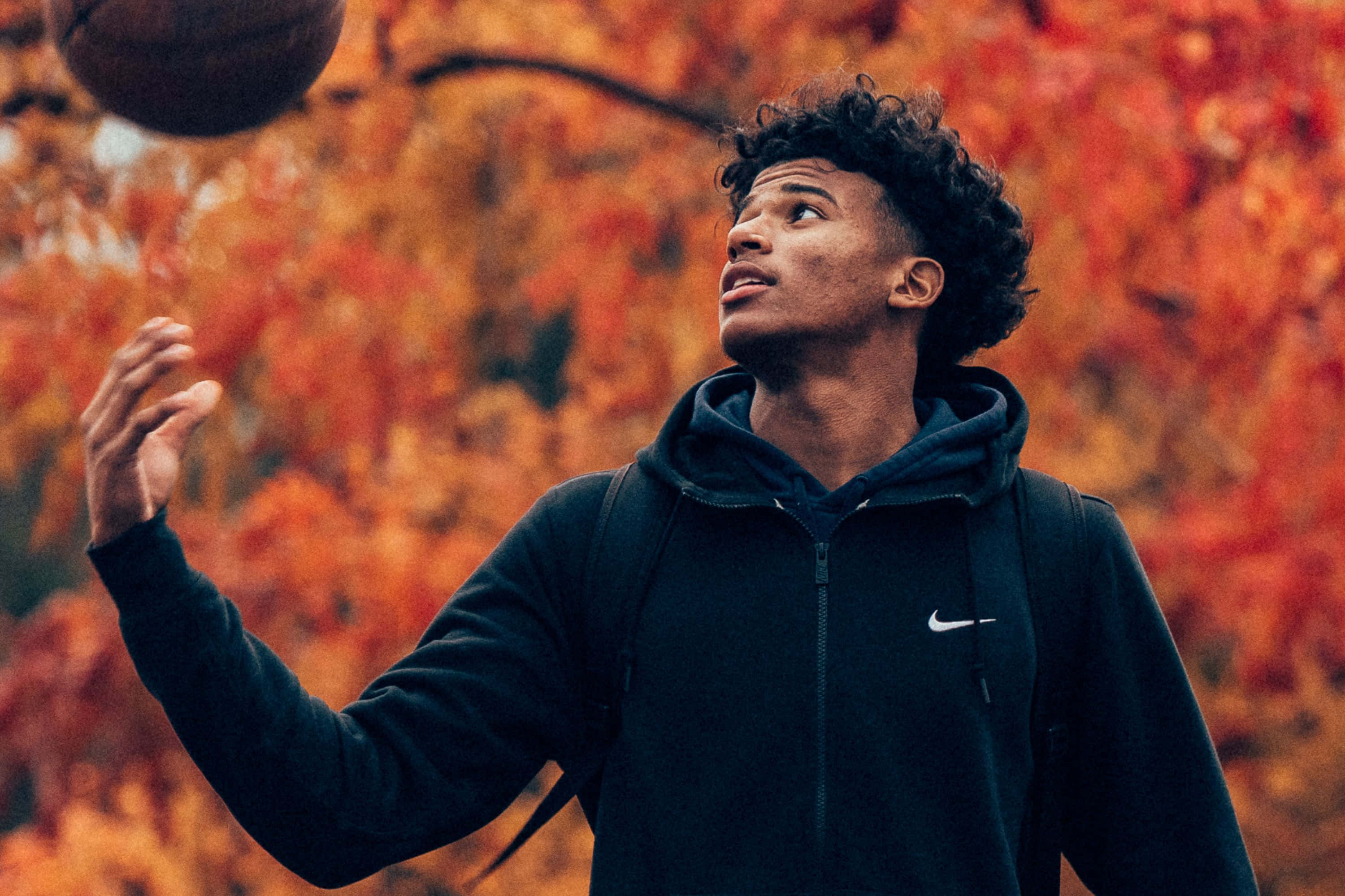 Jalen Green, black hoodie, basketball, 2K Desktop Wallpaper