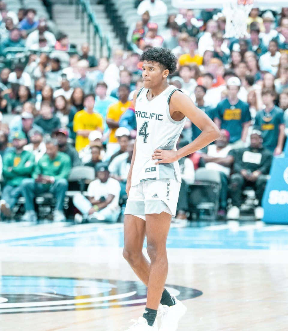 Jalen Green, Prolific, white jersey, SD Phone Wallpaper