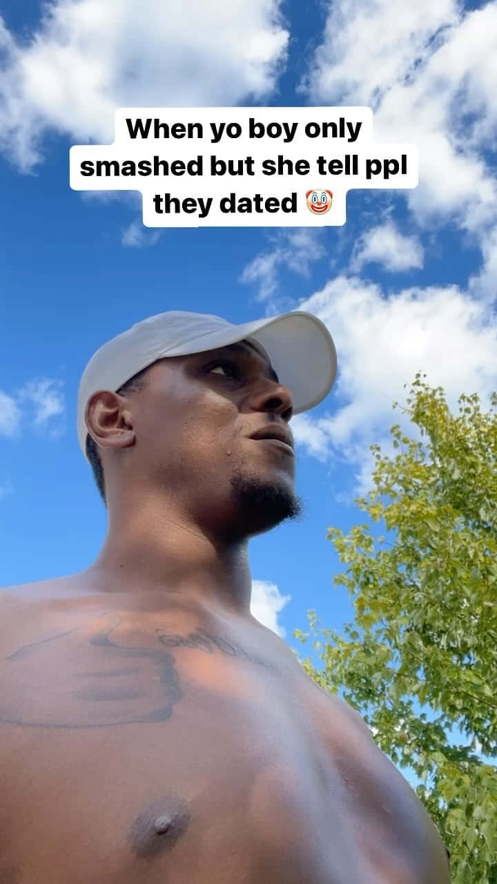 Jamahal Hill, TikTok Skits, white cap, HD Phone Wallpaper
