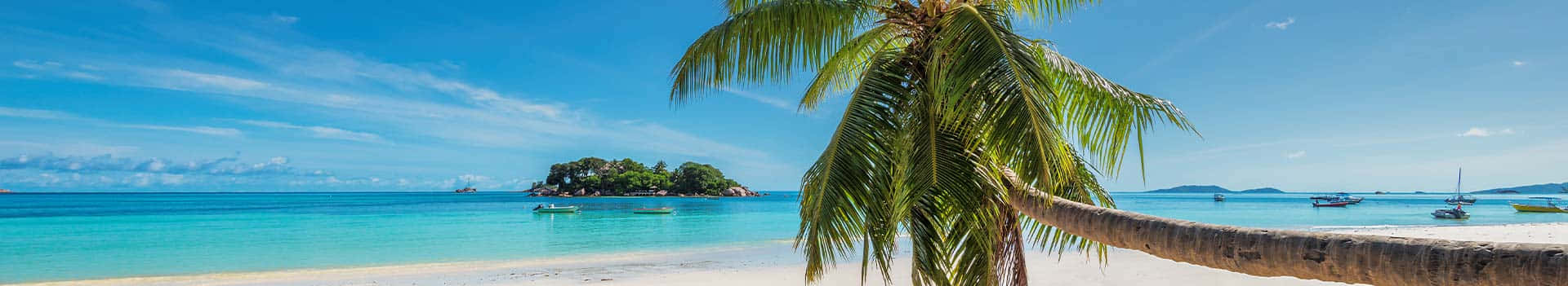 Jamaican Beach, turquoise waters, white sand, Full HD Desktop Wallpaper