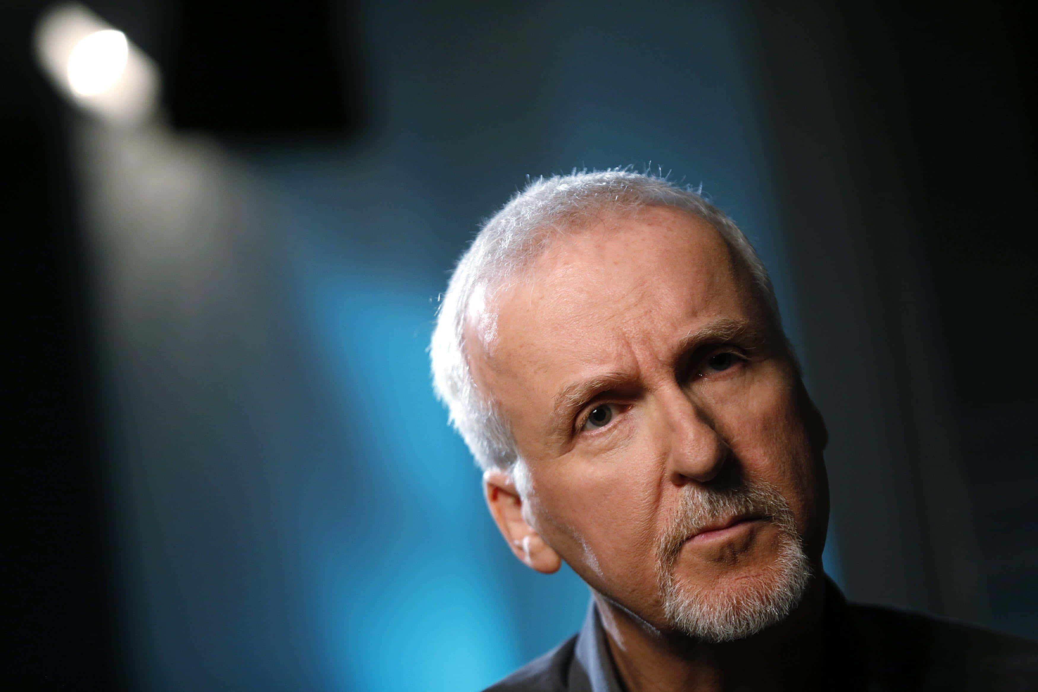 James Cameron, creative space, gray hair, 2K Desktop Wallpaper