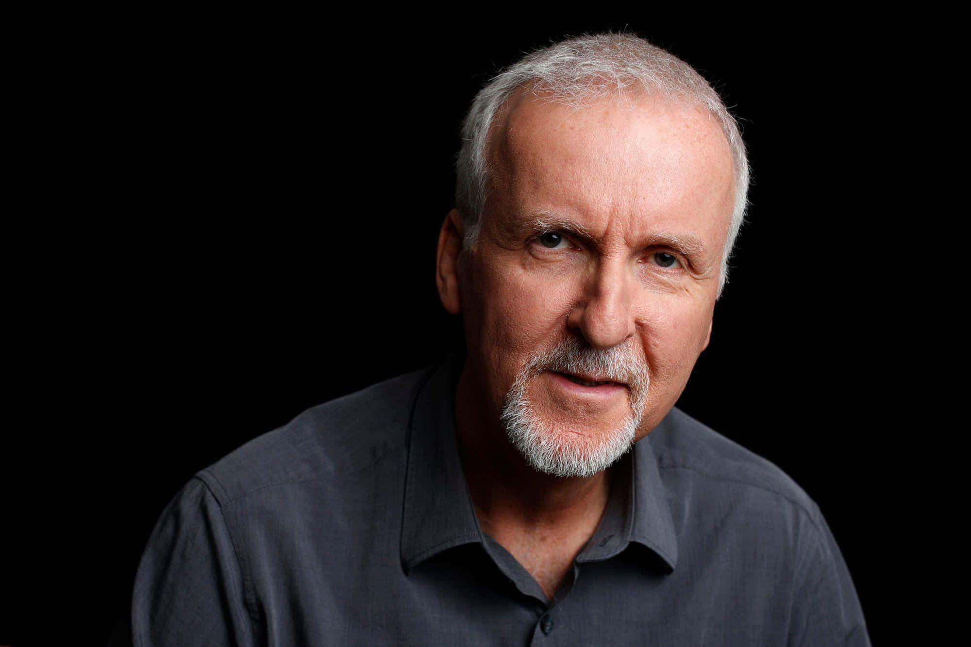 James Cameron, movie set, close-up portrait, Full HD Desktop Wallpaper