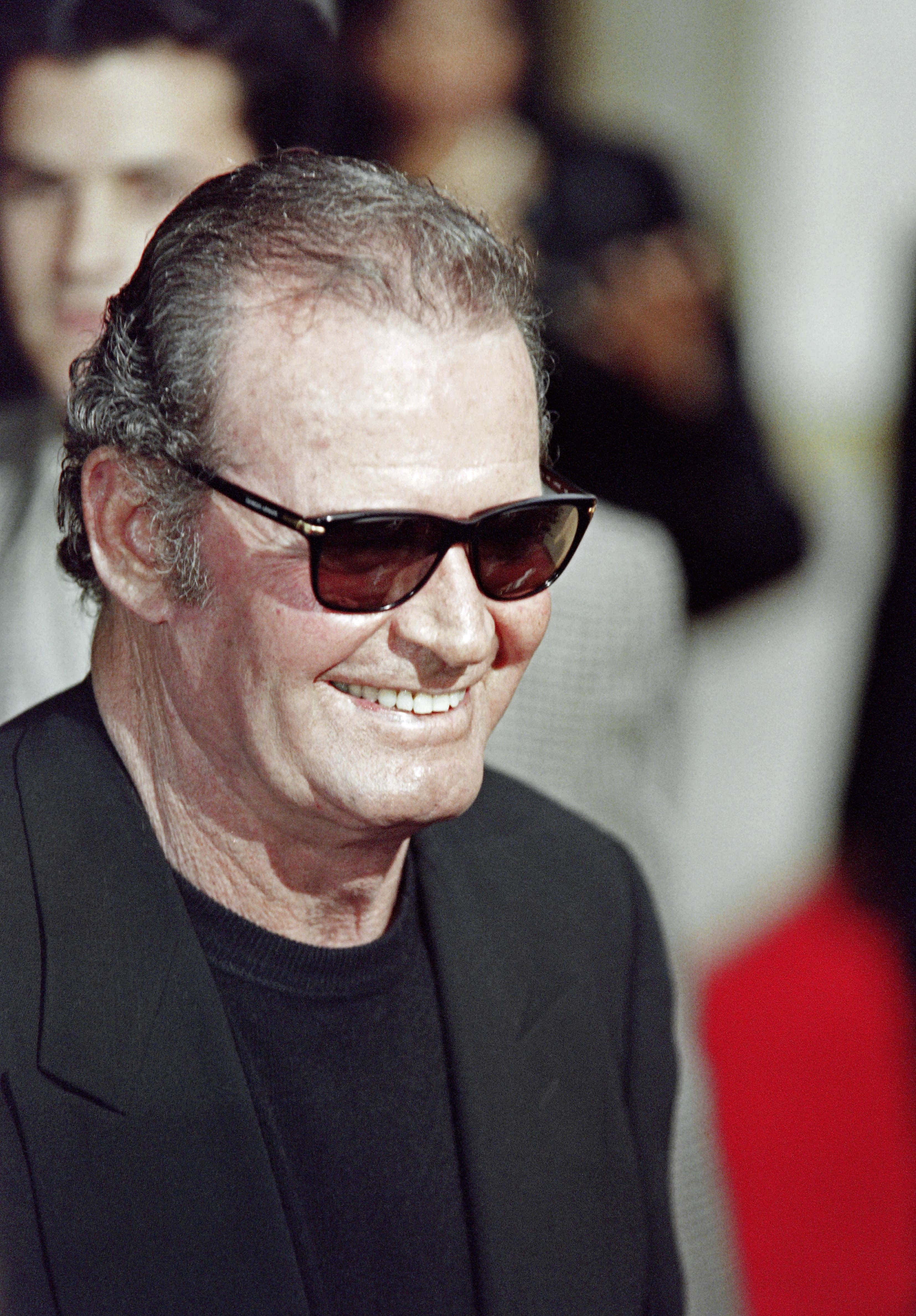 James Garner, smiling, graying hair, 4K Phone Wallpaper