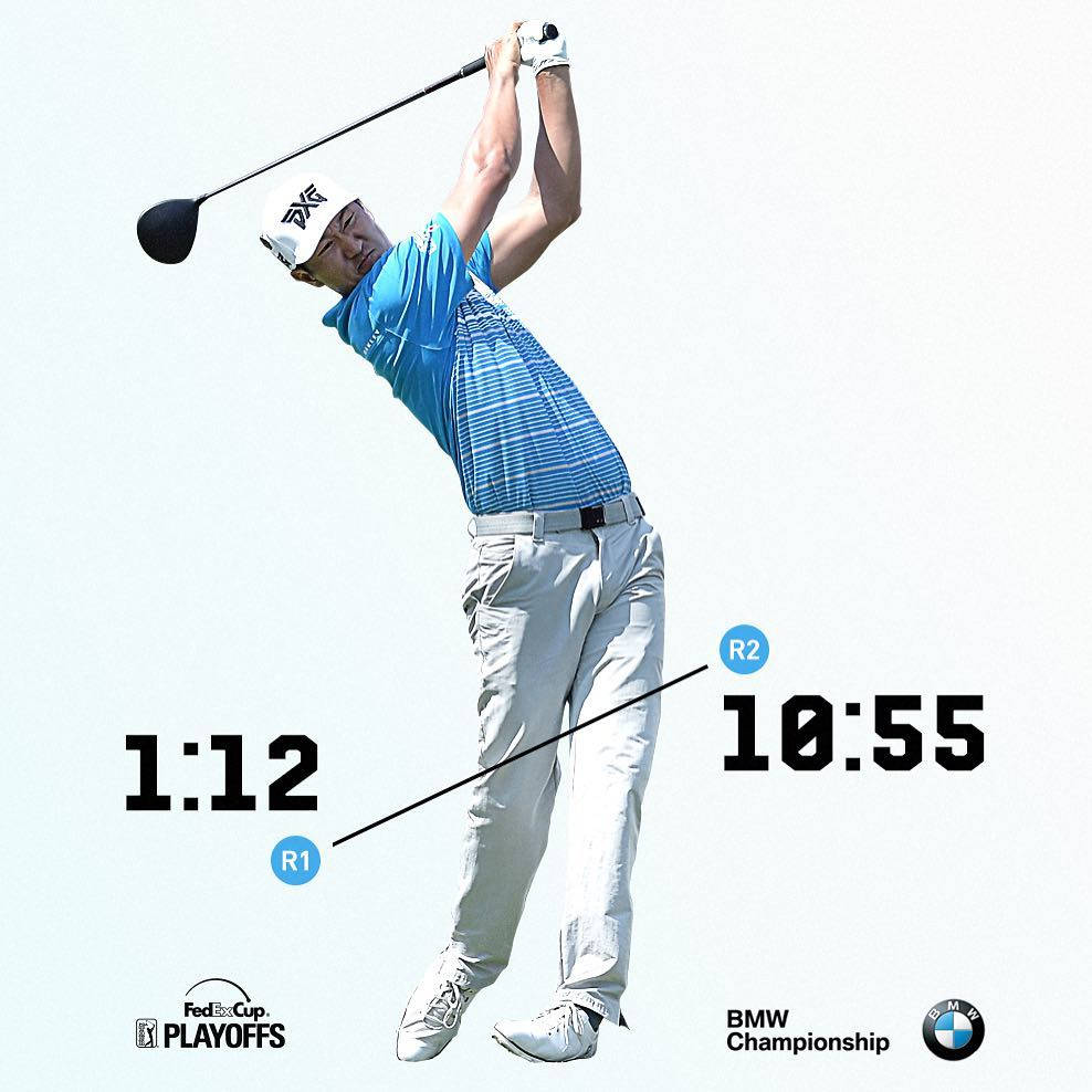James Hahn, blue striped shirt, white cap, SD Desktop Wallpaper