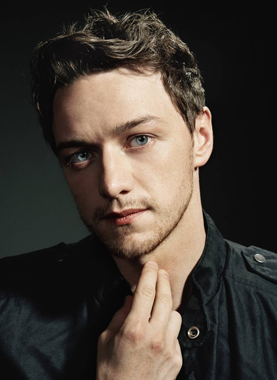 James McAvoy, blue eyes, tousled hair, HD Phone Wallpaper