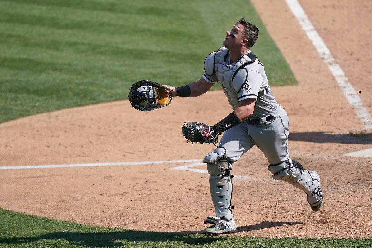 James McCann, baseball catcher, full gear, SD Desktop Wallpaper
