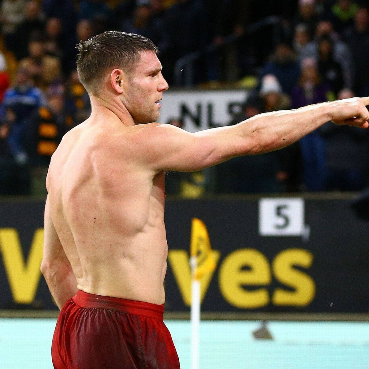 James Milner, rugby player, defined muscles, SD Desktop Wallpaper