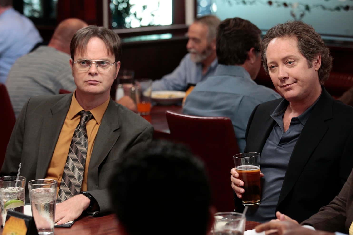 James Spader, suit and tie, black blazer, HD Desktop Wallpaper