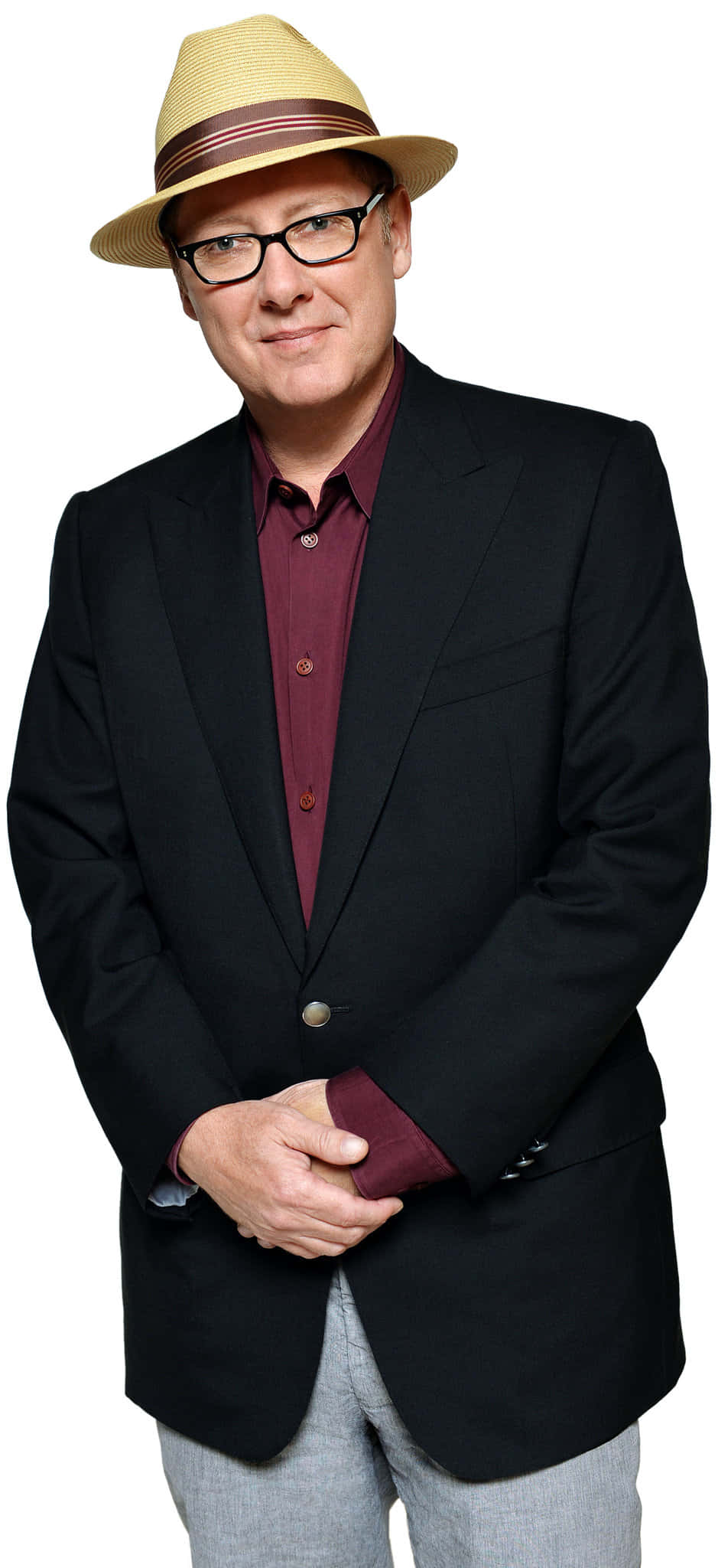 james spader, black blazer, maroon shirt, Full HD Phone Wallpaper