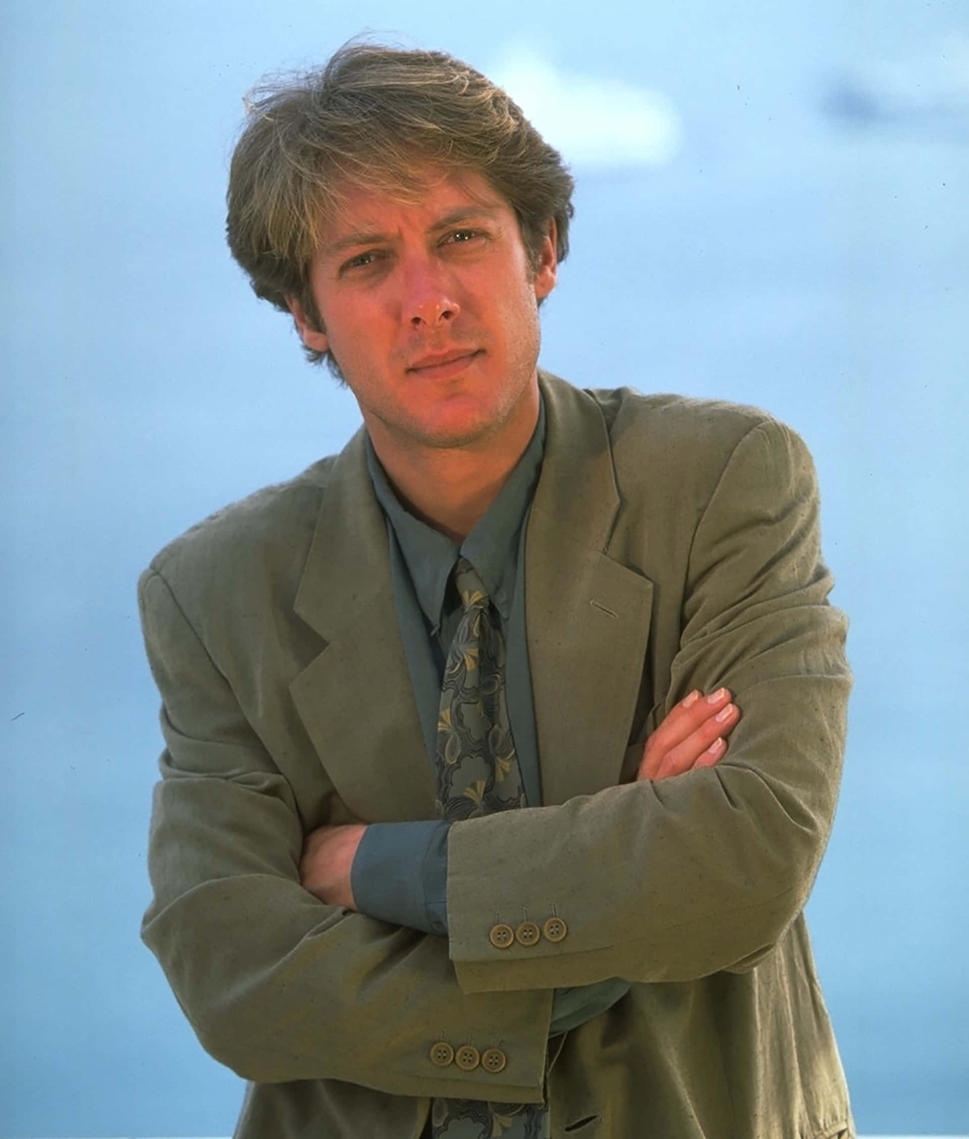 James Spader, tousled hair, arms crossed, Full HD Phone Wallpaper