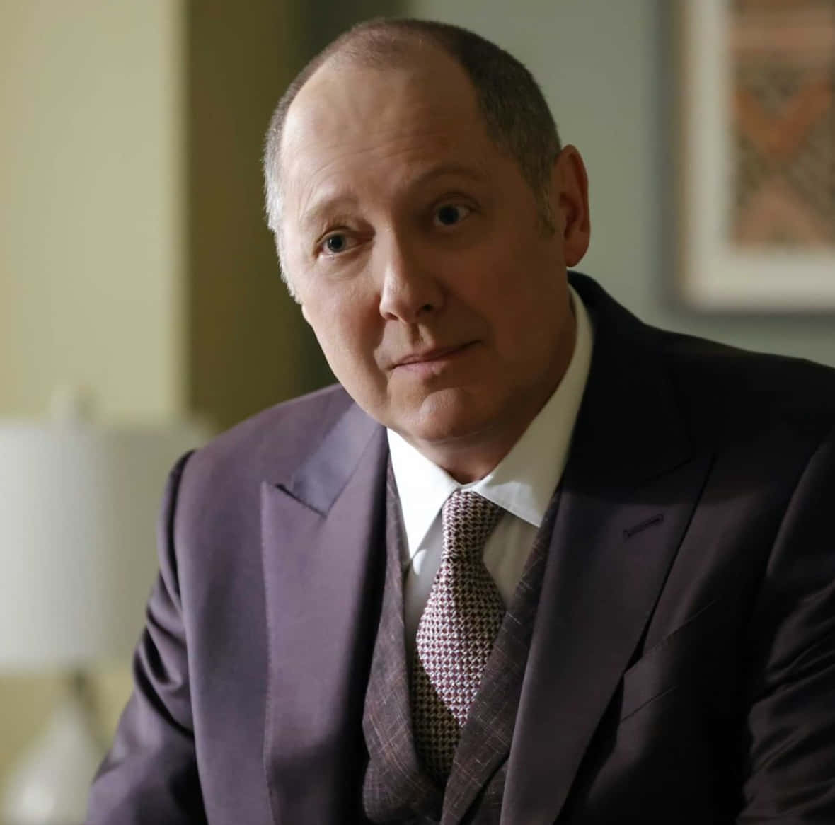 James Spader, dark suit, patterned tie, SD Desktop Wallpaper