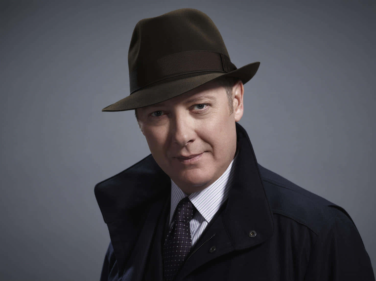James Spader, dark fedora, trench coat, HD Desktop Wallpaper