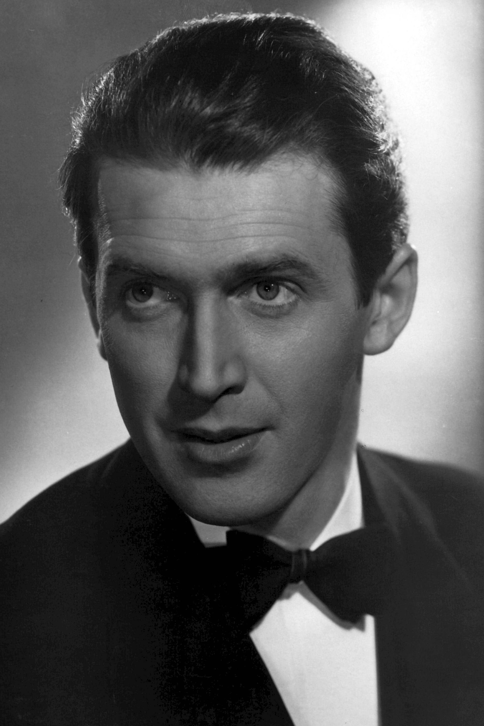 James Stewart, black bow tie, tuxedo, 2K Phone Wallpaper