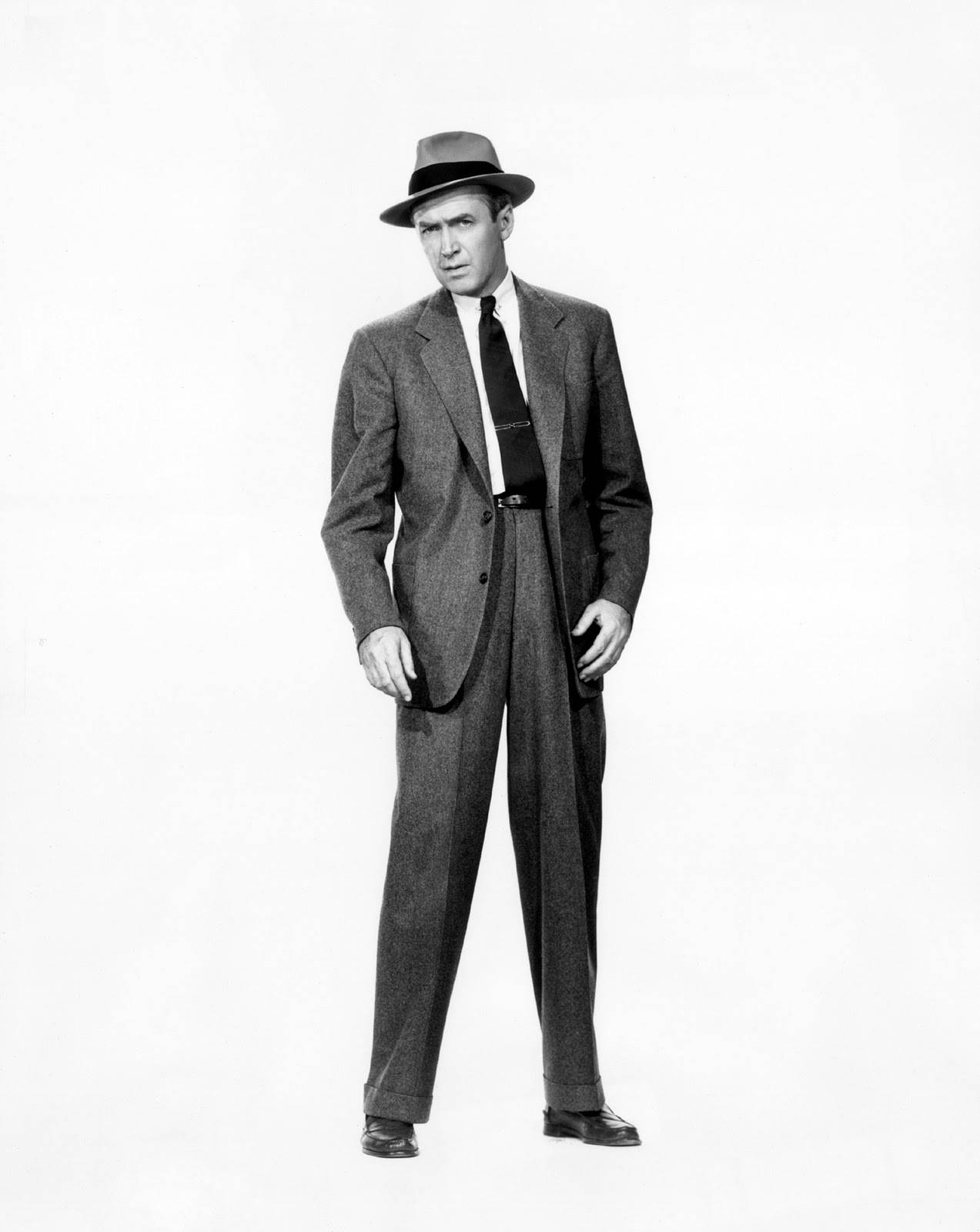 James Stewart, fedora, suit, HD Phone Wallpaper