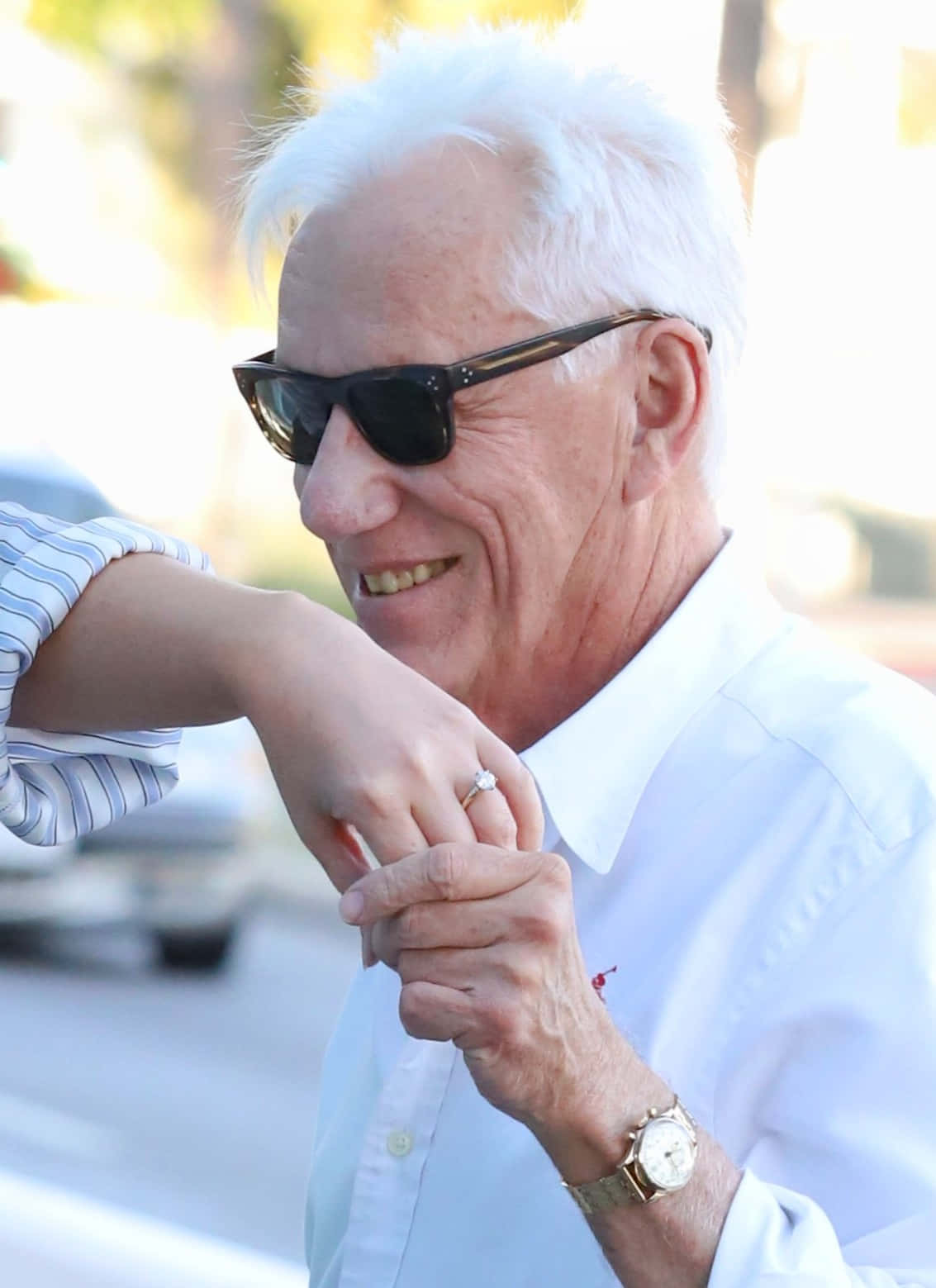 James Woods, white hair, sunglasses, HD Phone Wallpaper
