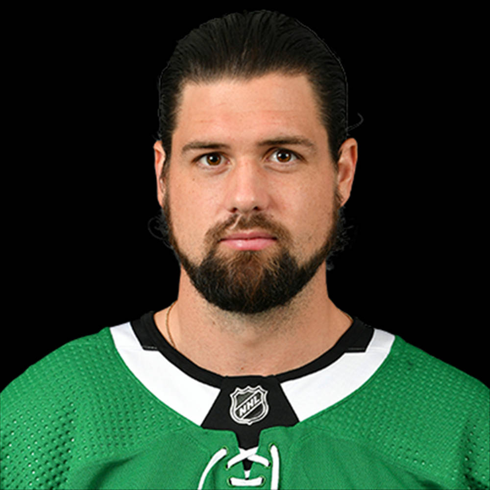 Jamie Benn, bearded hockey player, green jersey, SD Desktop Wallpaper