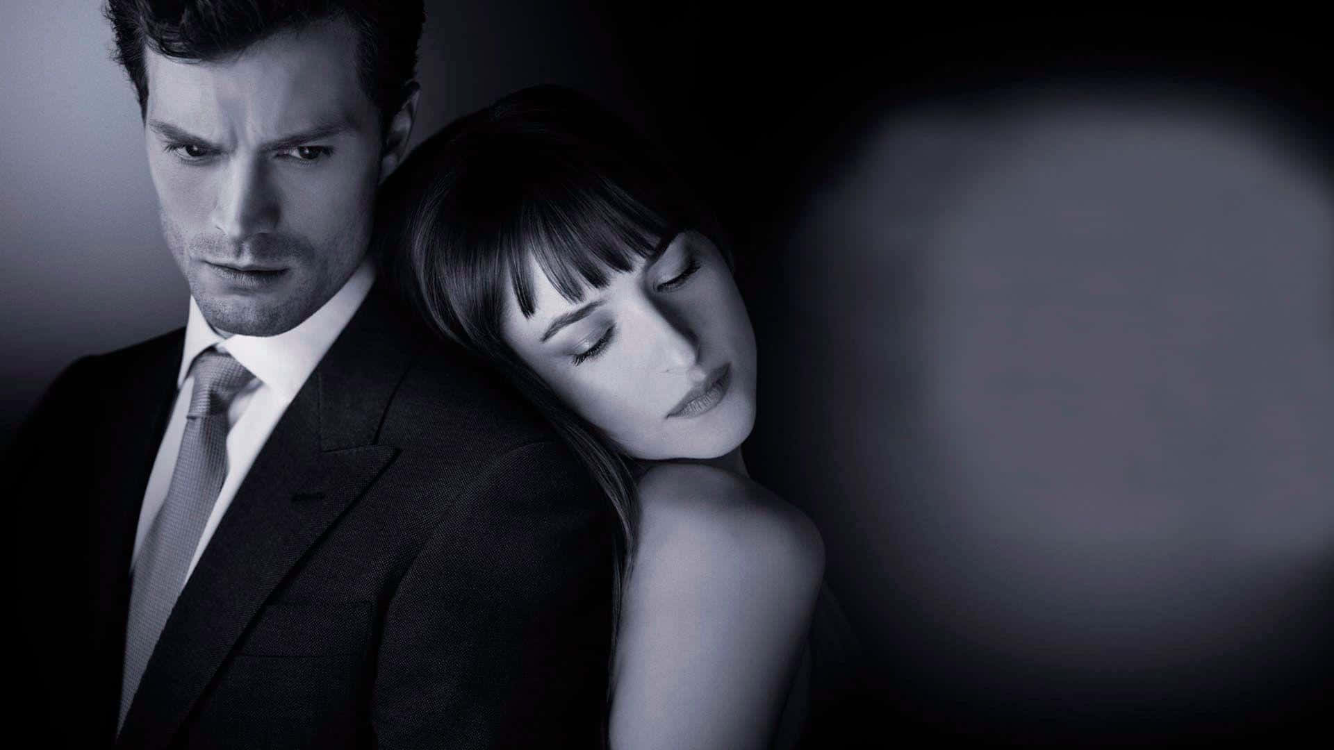 Jamie Dornan, suit, woman, Full HD Desktop Wallpaper