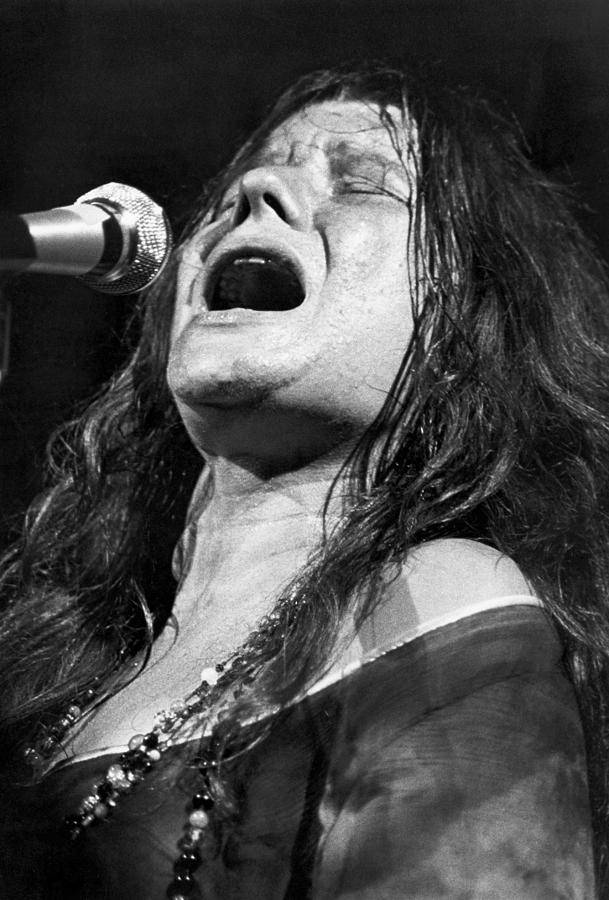 Janis Joplin, live performance, female singer, SD Phone Wallpaper