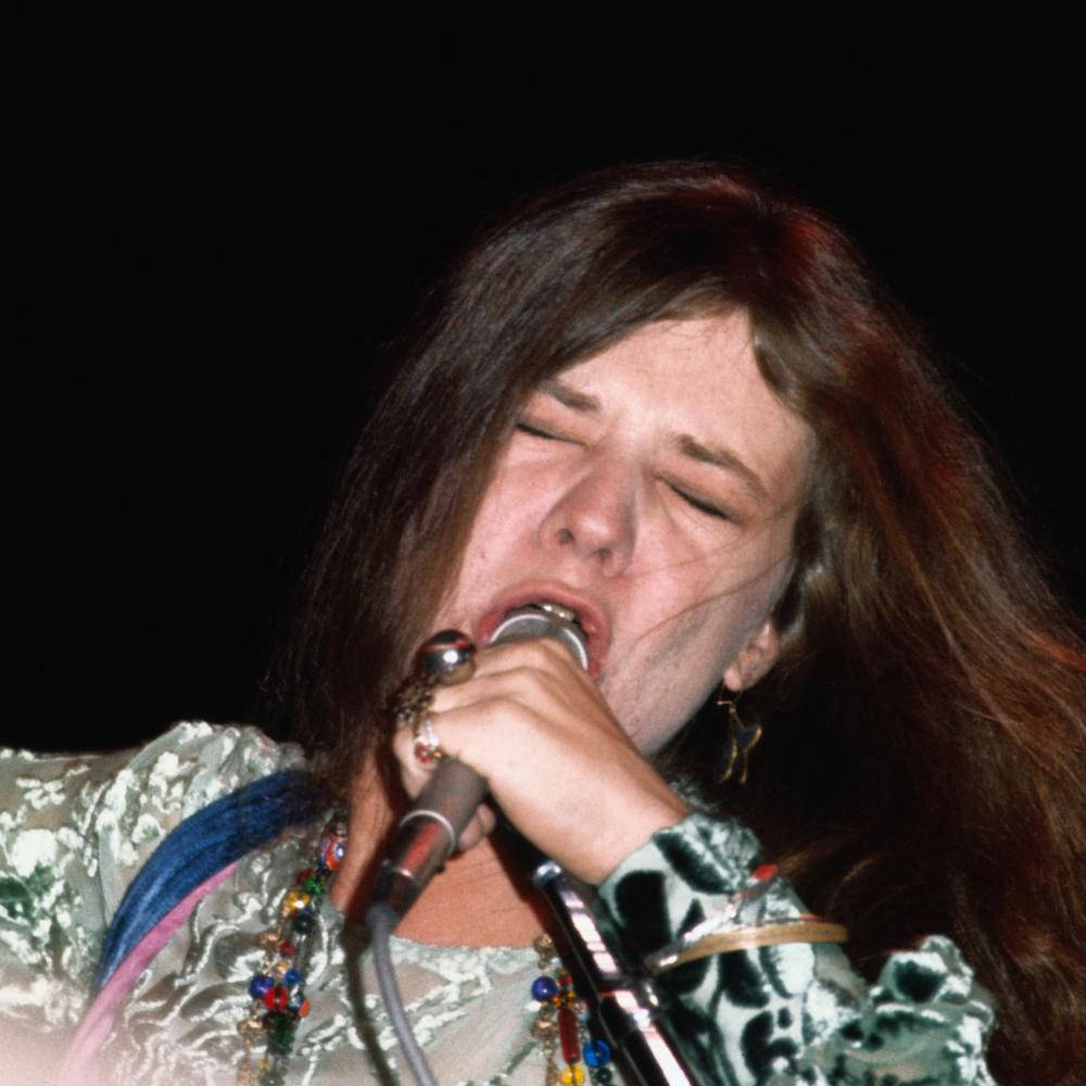 Janis Joplin, concert, stage lights, SD Desktop Wallpaper