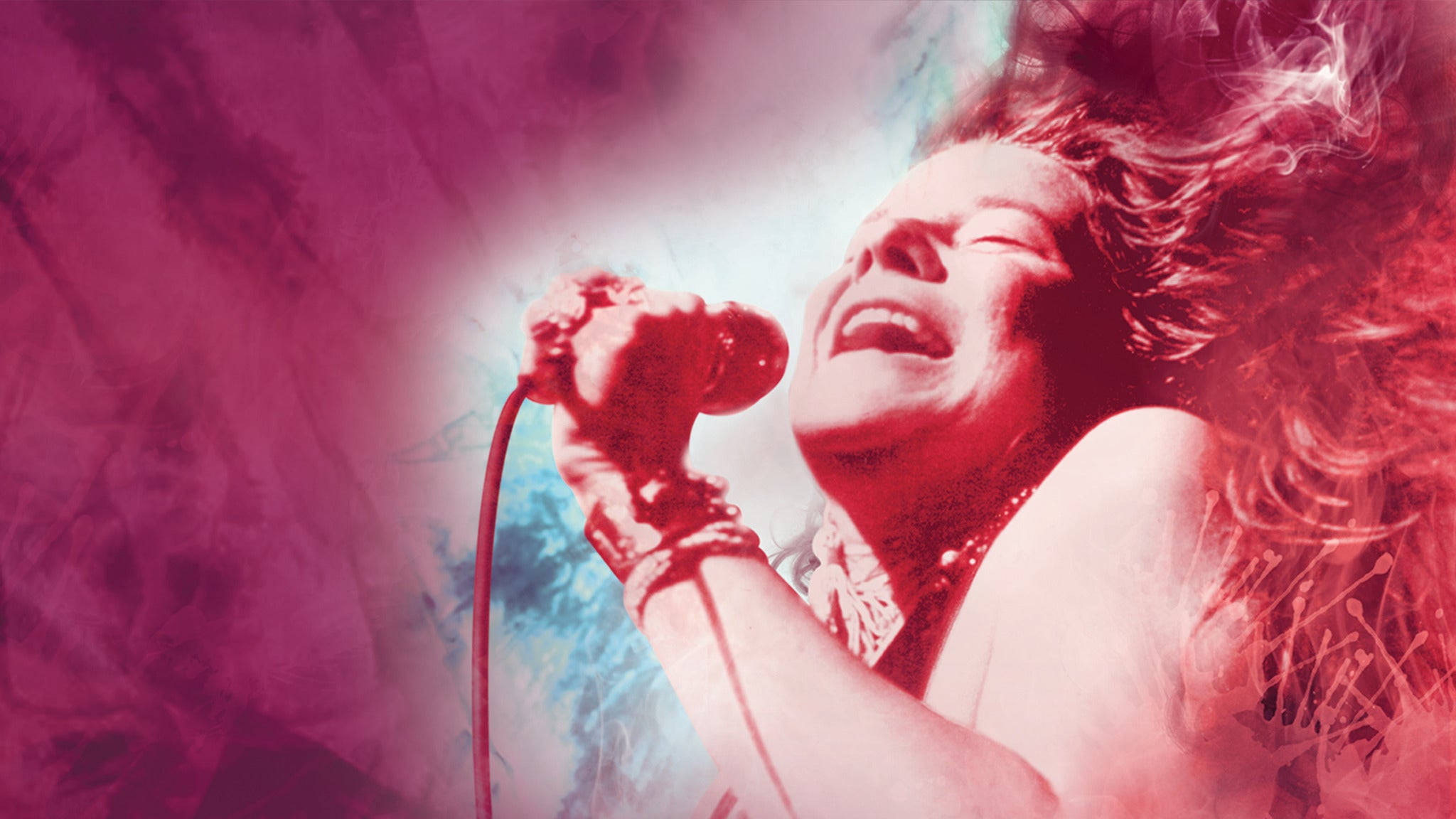 Janis Joplin, vintage microphone, vibrant pink, Full HD Desktop Wallpaper