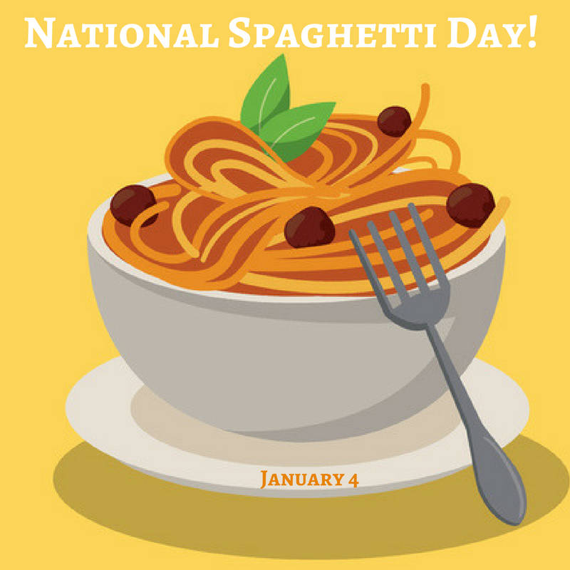 January National Spaghetti Day, spaghetti, cherry tomatoes, SD Desktop Wallpaper