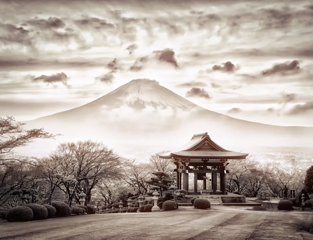 Japan Black And White