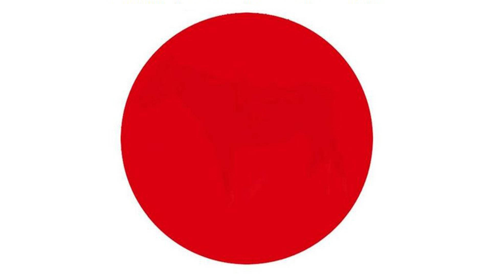 red circle, white background, subtle texture variations, Full HD Desktop Wallpaper