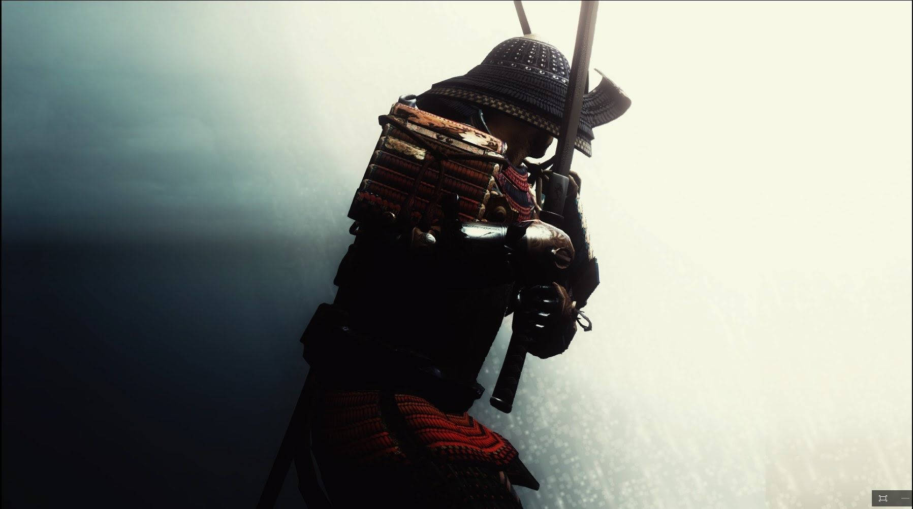 Japanese Samurai, samurai warrior, detailed armor, HD Desktop Wallpaper