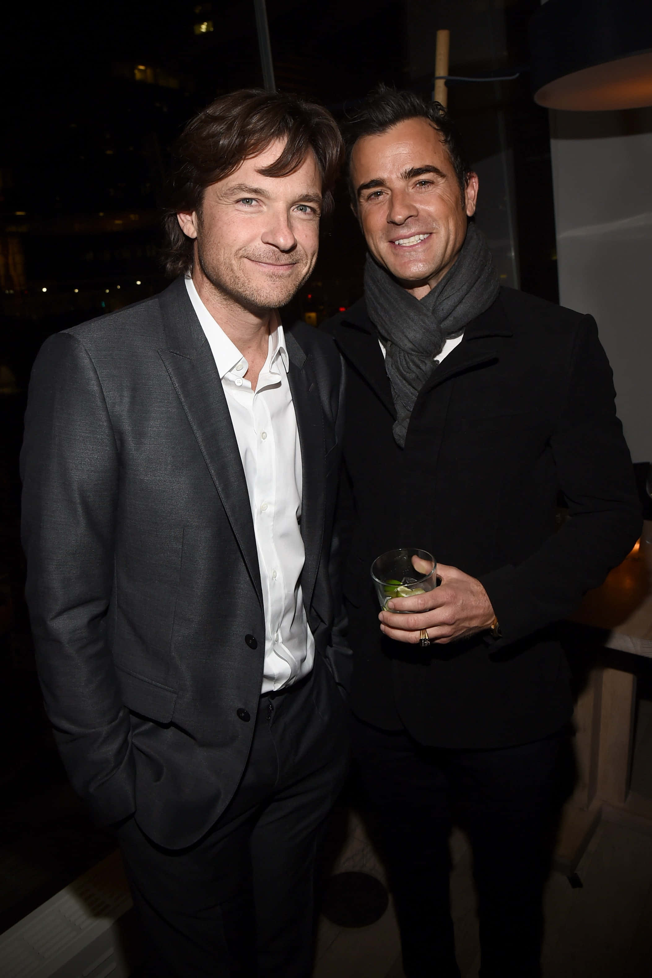 Jason Bateman, Formal Attire, Rooftop, 2K Phone Wallpaper