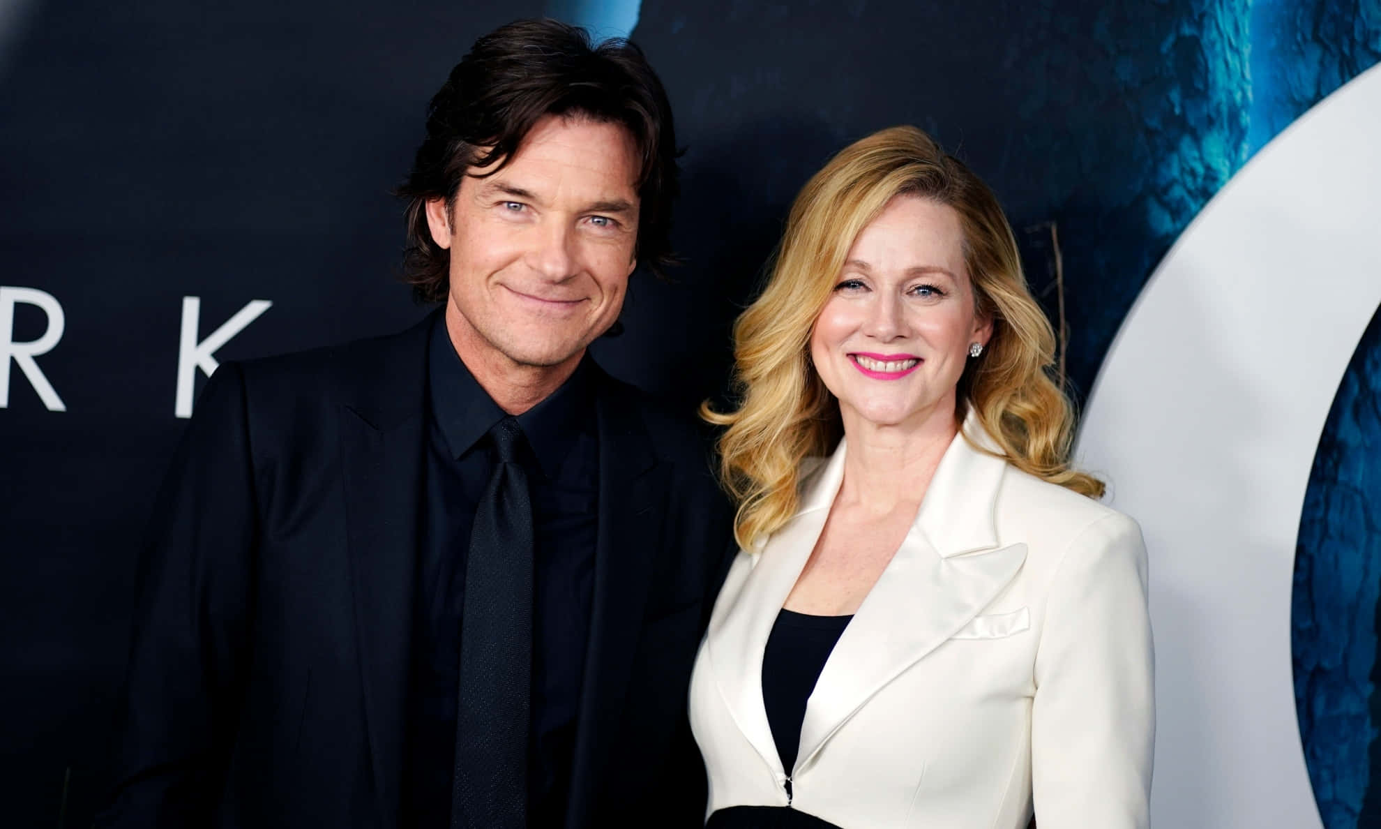 Jason Bateman, black suit, white blazer, Full HD Desktop Wallpaper