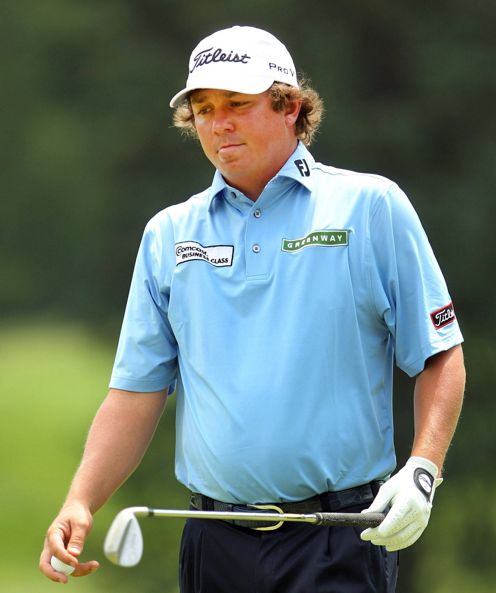 Jason Dufner, club, light blue shirt, Full HD Phone Wallpaper