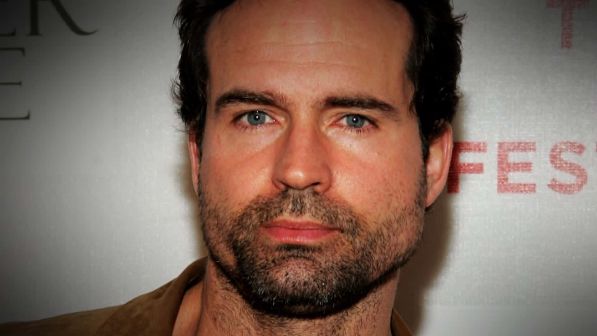 Jason Patric, blue eyes, stubble, Full HD Desktop Wallpaper