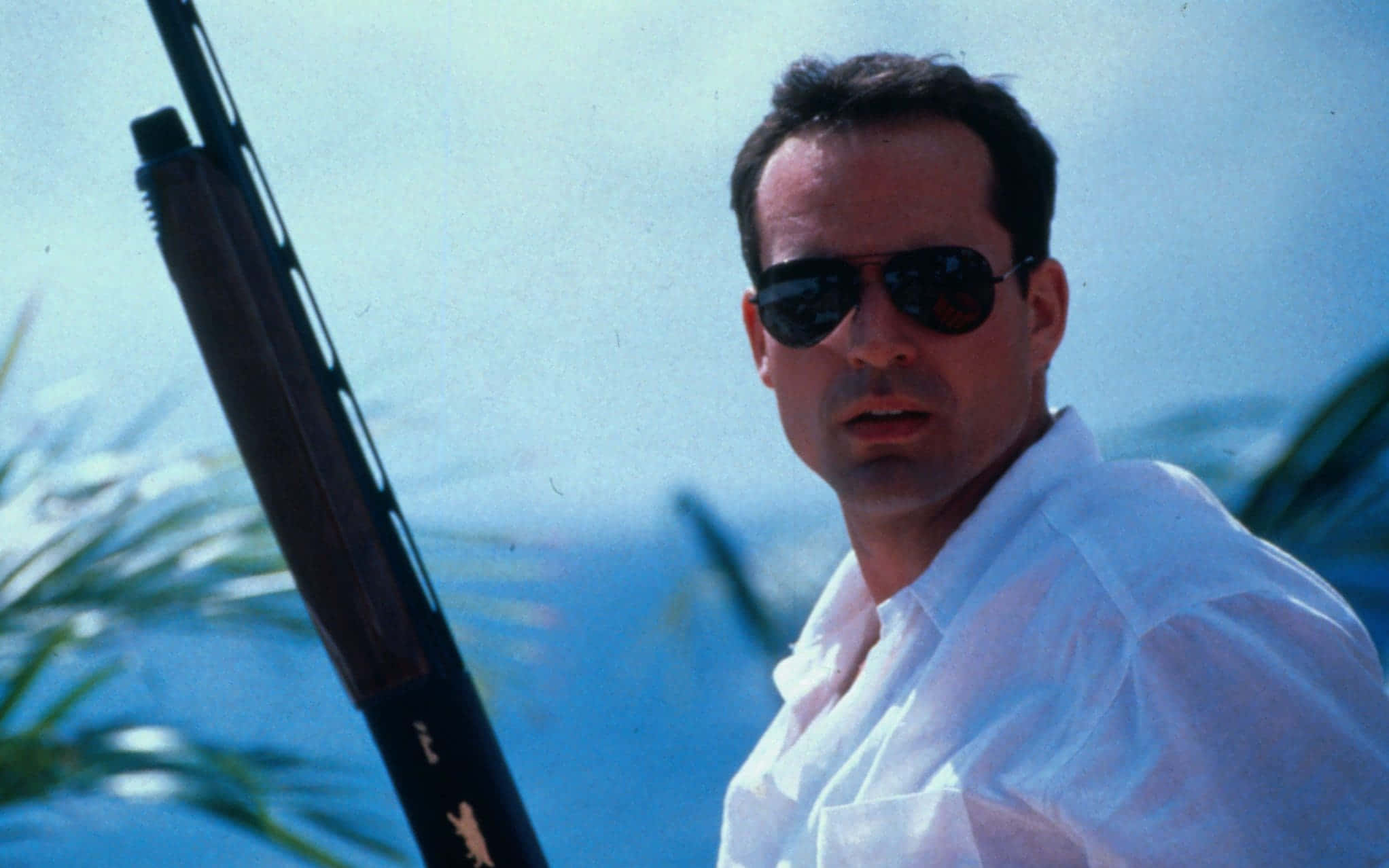 Jason Patric, sunglasses, white shirt, Full HD Desktop Wallpaper