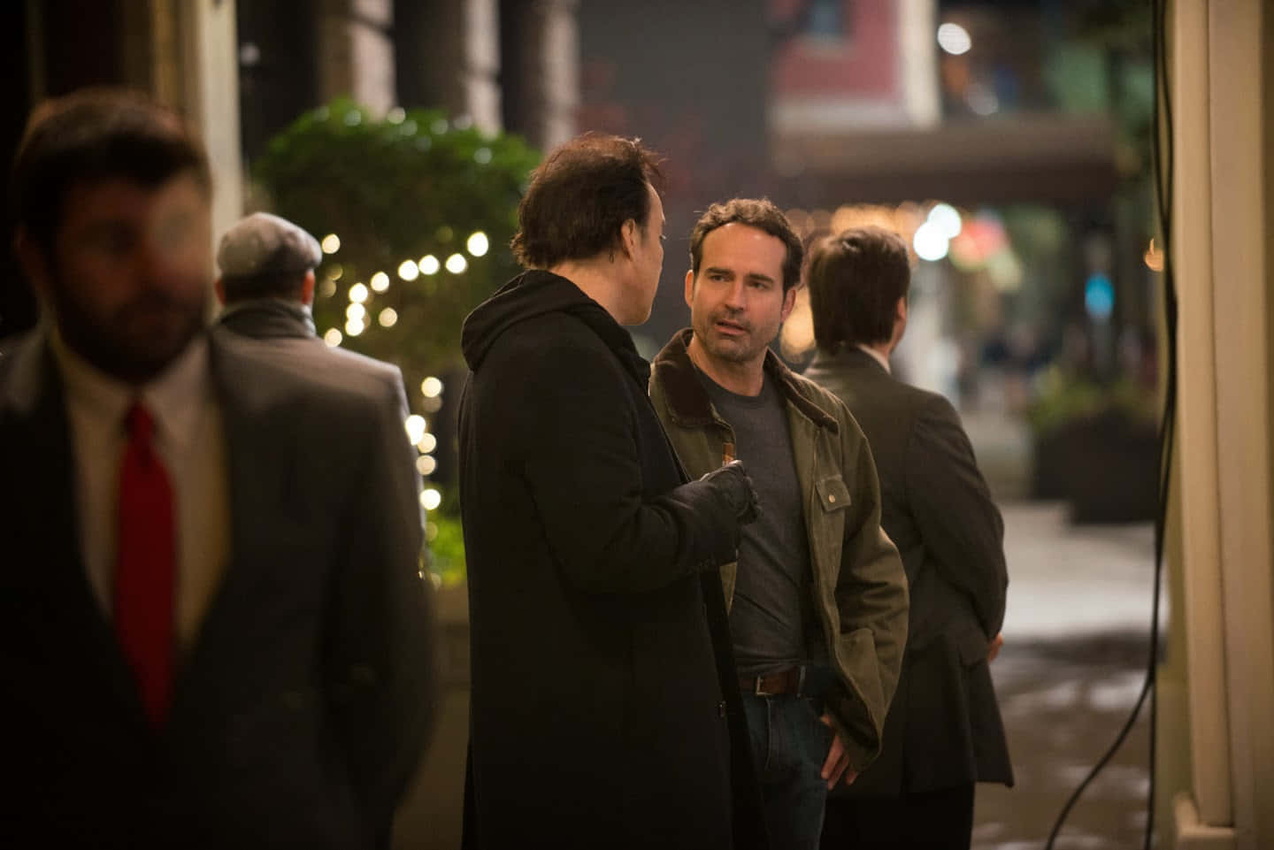 Jason Patric, city street, night, HD Desktop Wallpaper