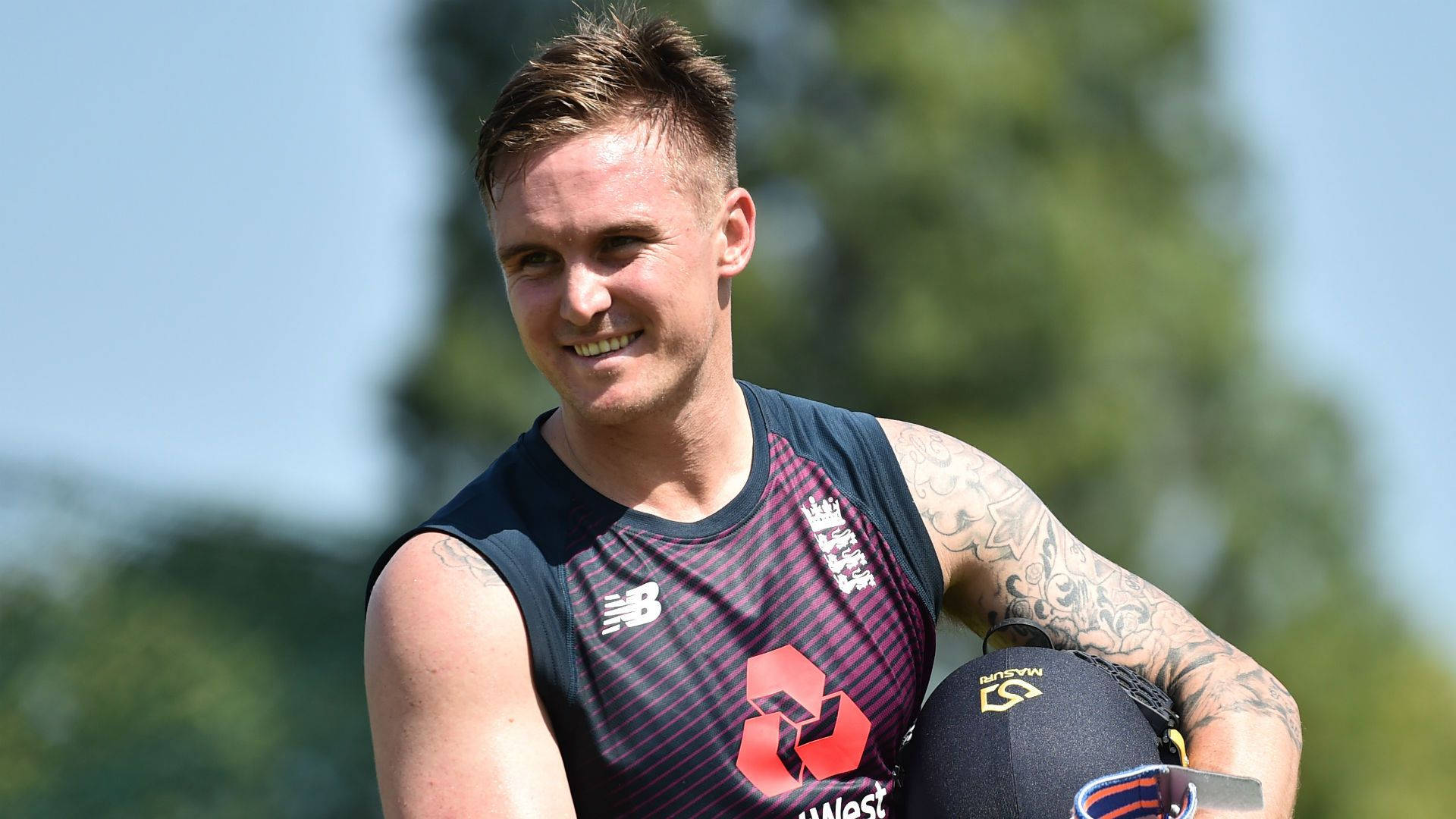 Jason Roy, black tattoos, cricket player, Full HD Desktop Wallpaper
