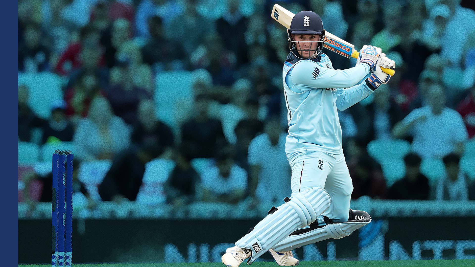 Jason Roy, cricket batsman, light blue uniform, Full HD Desktop Wallpaper