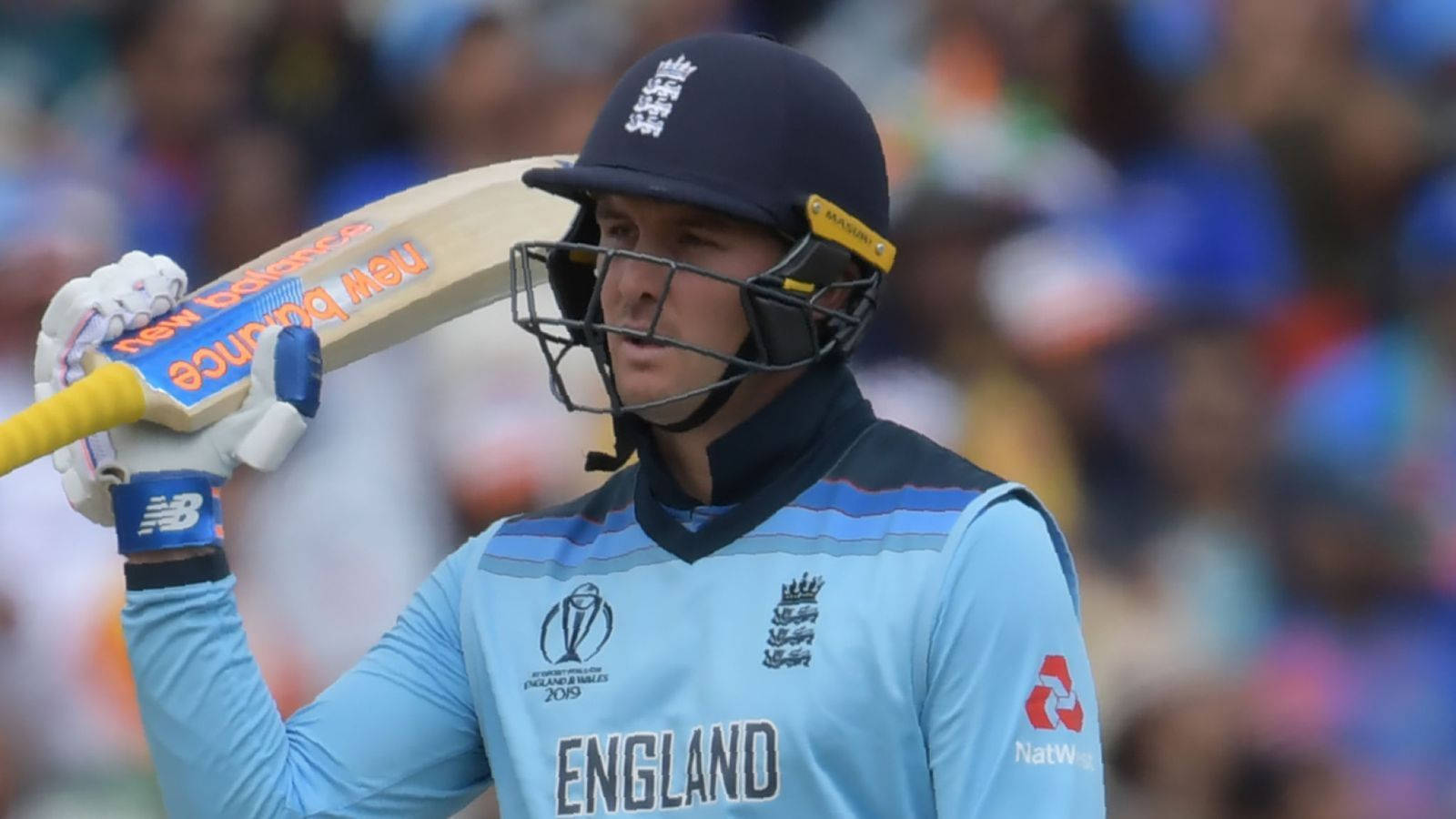 Jason Roy, matte black helmet, light blue uniform, HD Desktop Wallpaper
