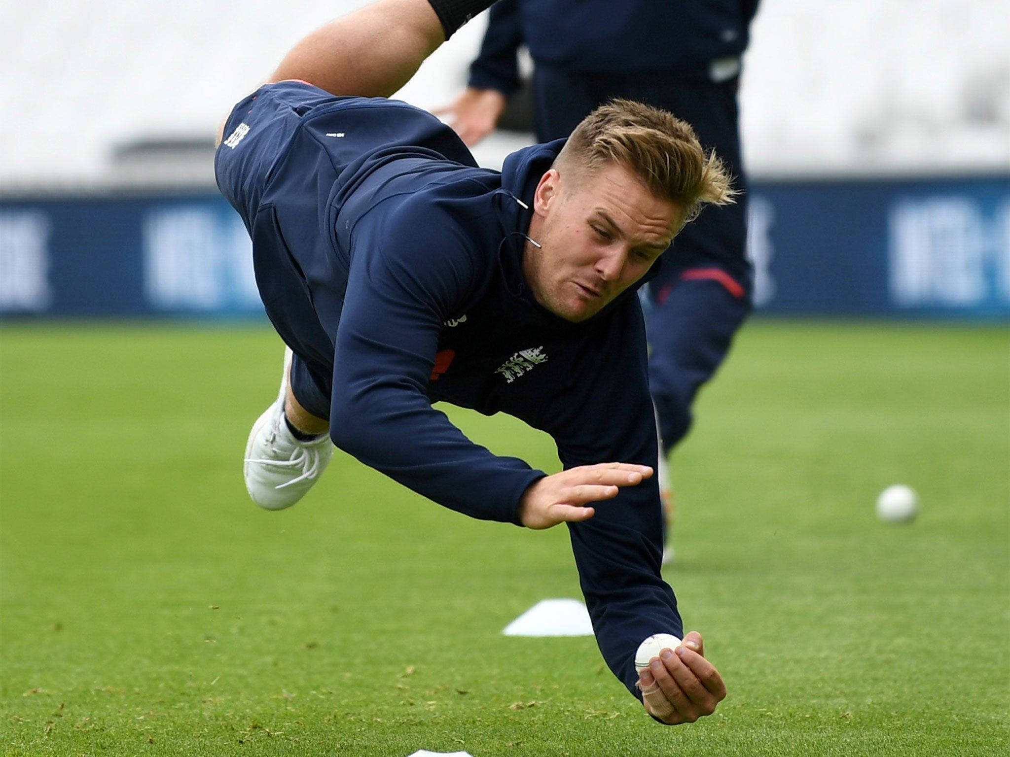 Jason Roy, cricket player, vibrant green field, Full HD Desktop Wallpaper