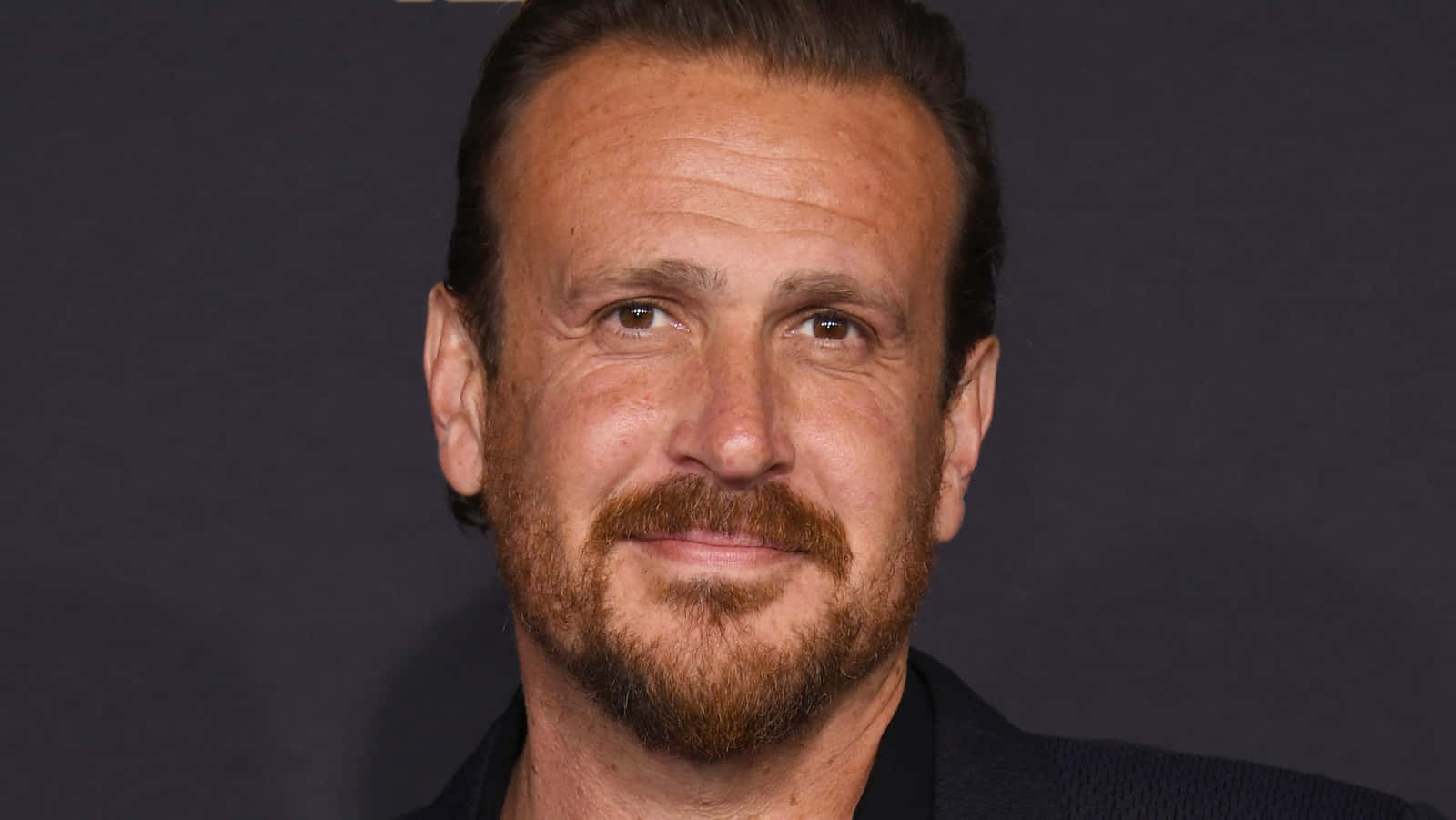 Jason Segel, reddish beard, warm smile, HD Desktop Wallpaper
