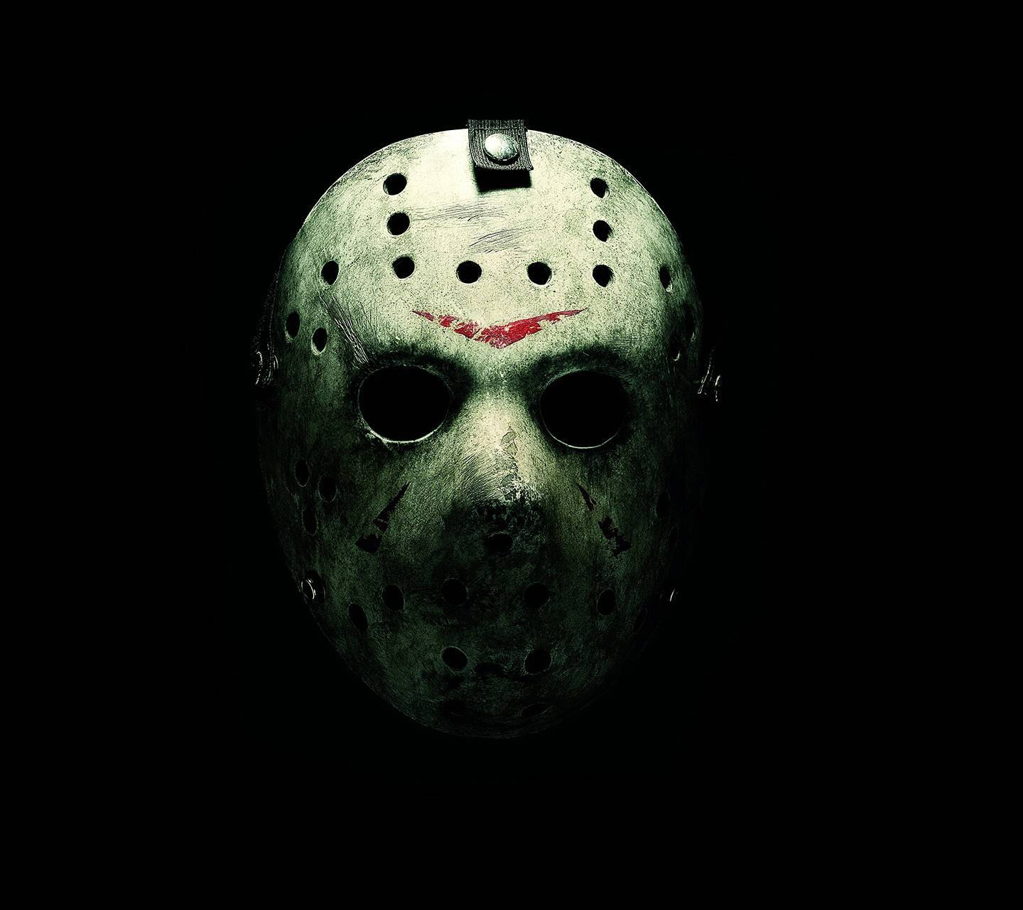 Jason Voorhees, chiaroscuro mask, green hockey mask, HD Desktop Wallpaper