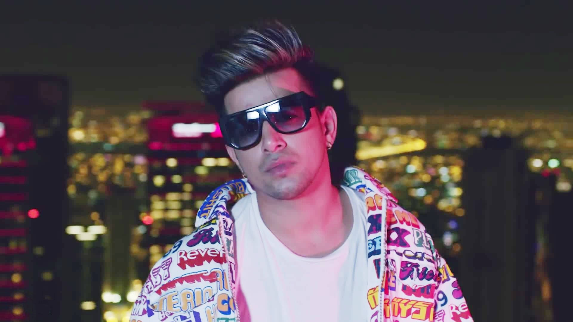 Jass Manak, sunglasses, graffiti-covered jacket, Full HD Desktop Wallpaper