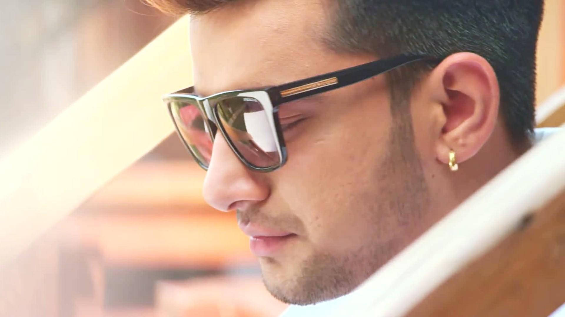 Jass Manak, sunglasses, gold earring, Full HD Desktop Wallpaper