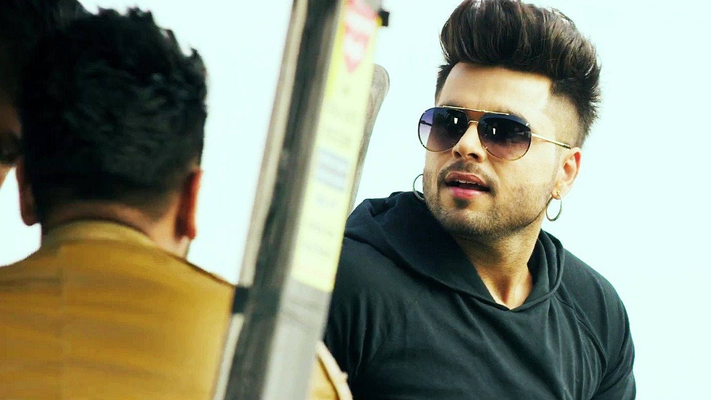 Jass Manak, mirror, sunglasses, HD Desktop Wallpaper