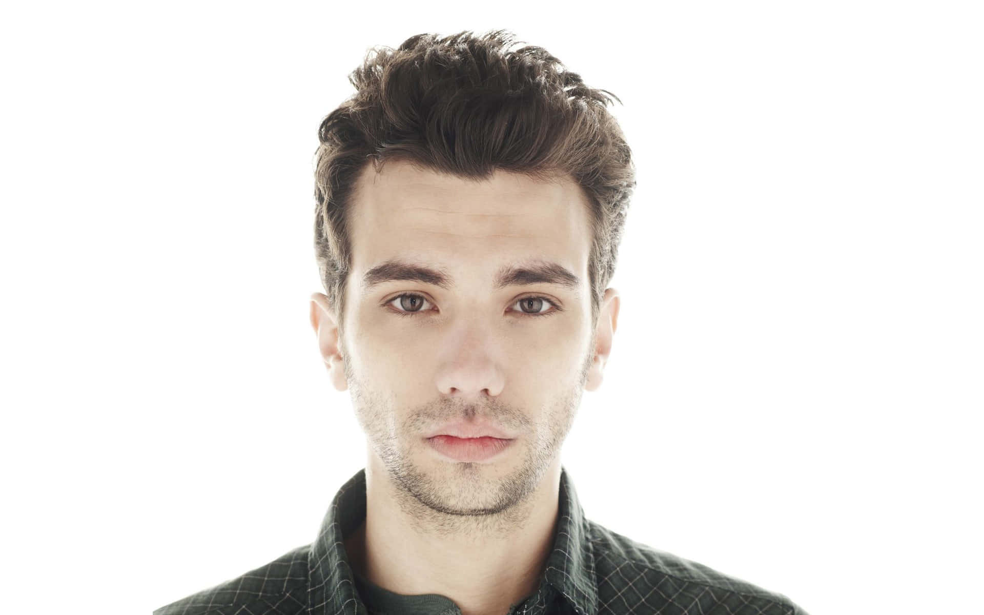 Jay Baruchel, dark hair, stubble, Full HD Desktop Wallpaper