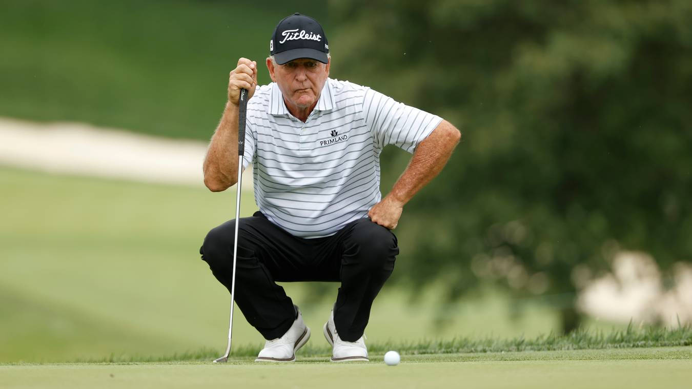 Jay Haas, golfer, fairway, HD Desktop Wallpaper