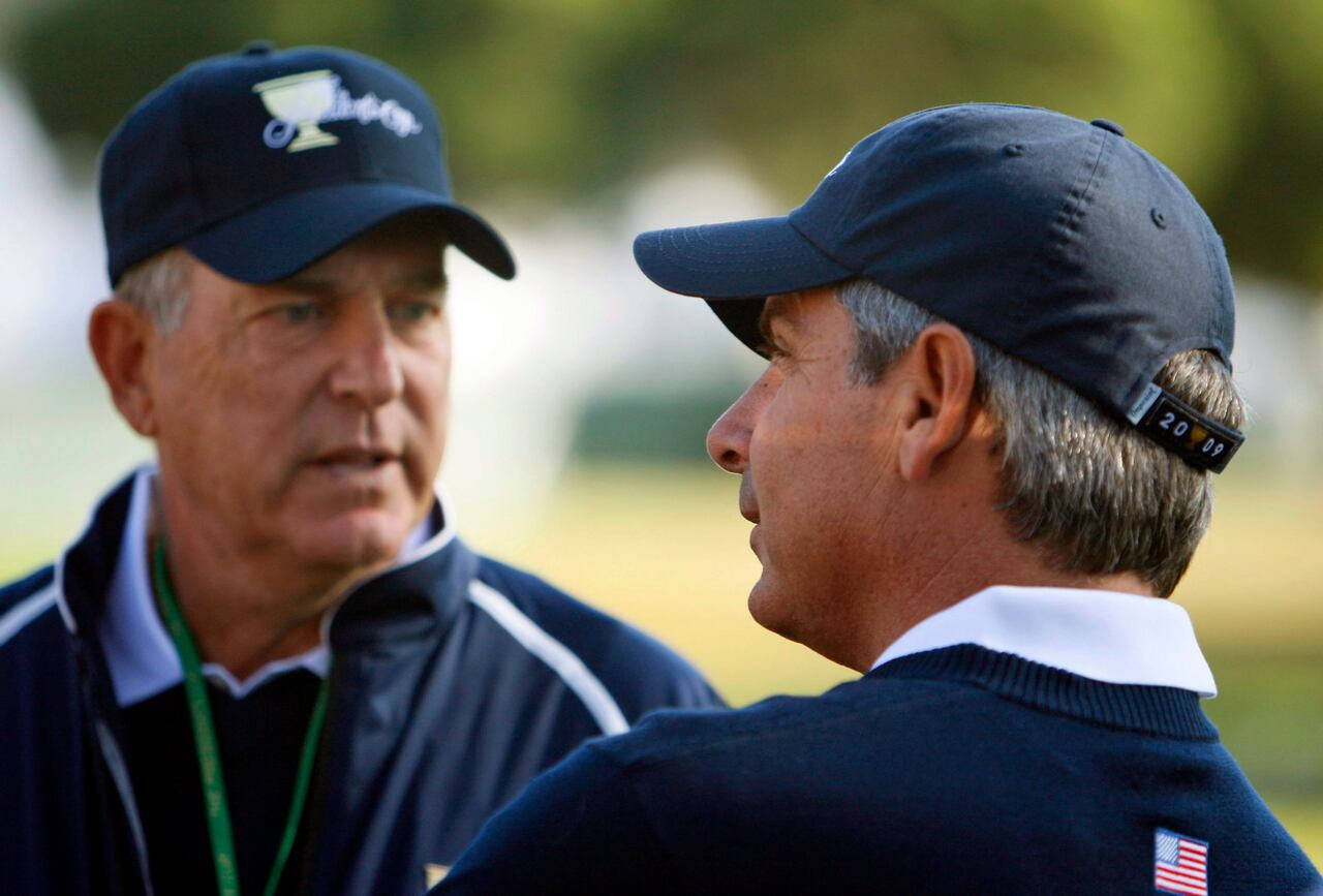 Jay Haas, golf course, caps, HD Desktop Wallpaper