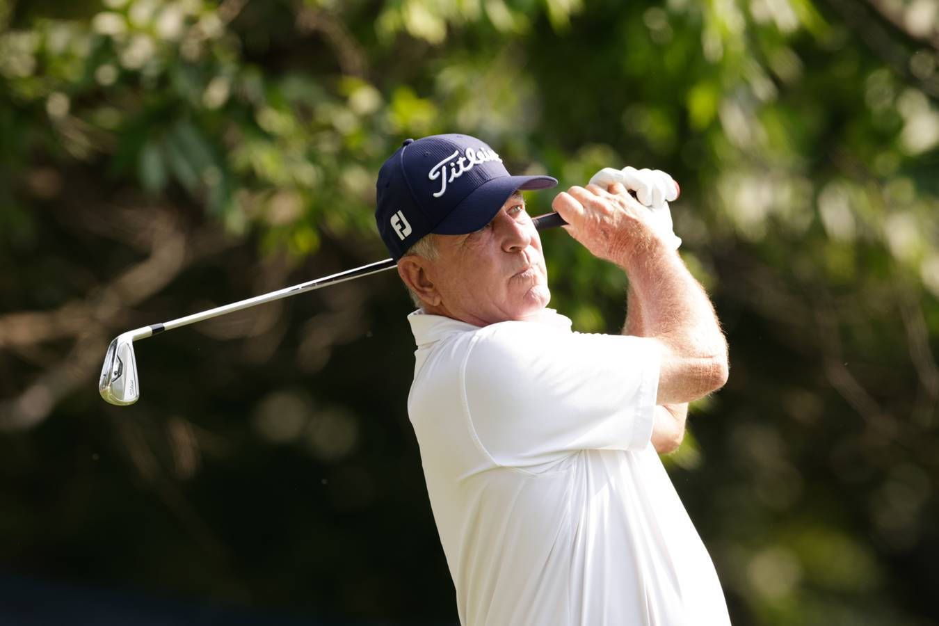 Jay Haas, white shirt, blue cap, HD Desktop Wallpaper