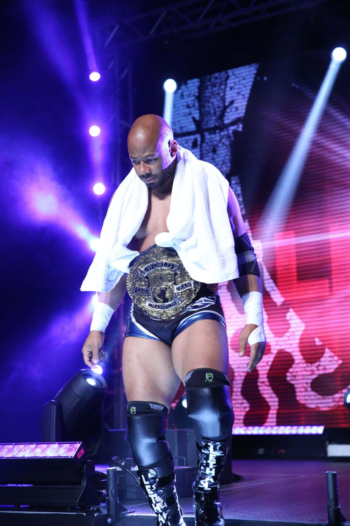 Jay Lethal, black gear, championship belt, HD Phone Wallpaper